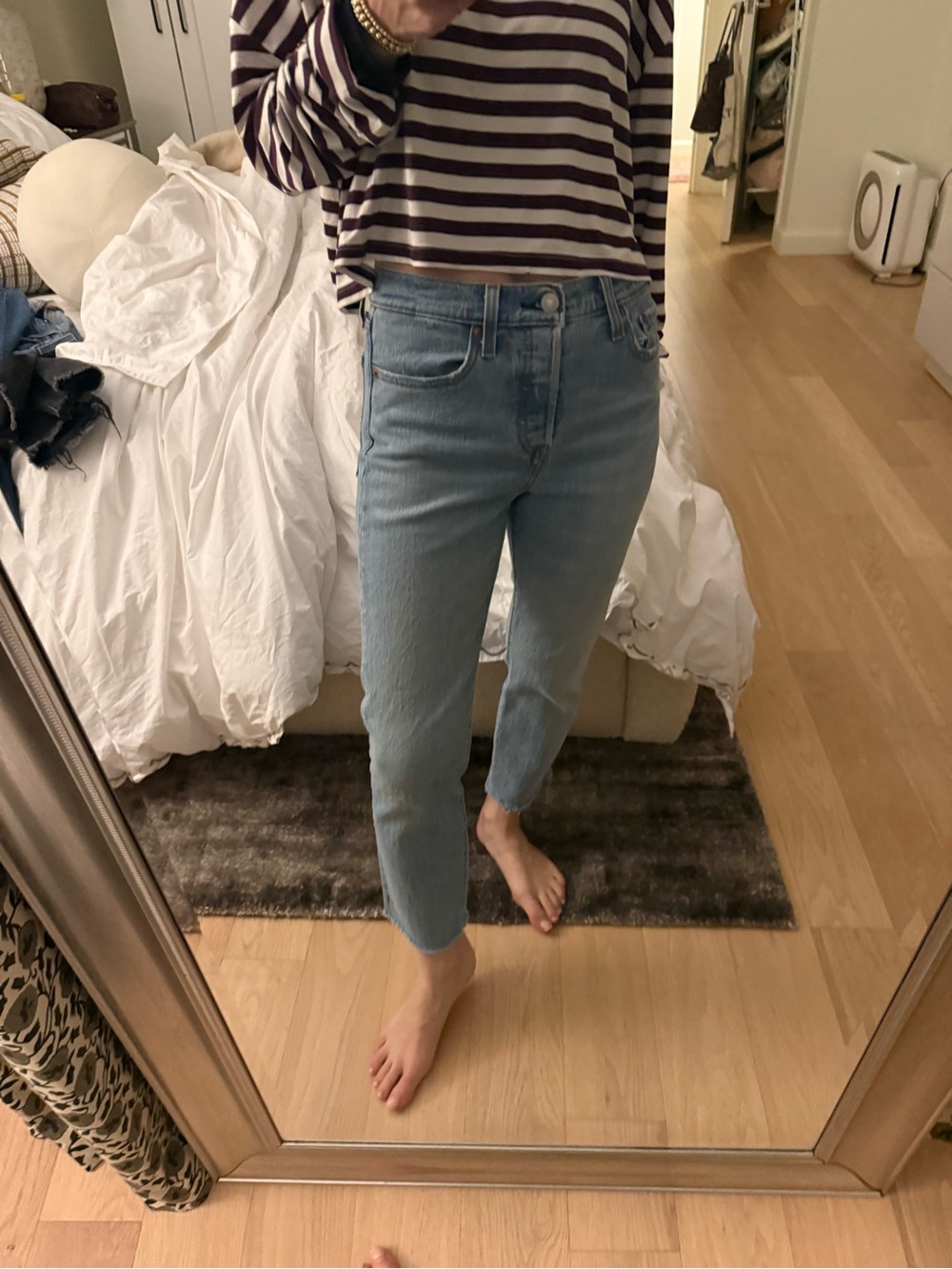 Levi's Wedgie Light Blue Jeans